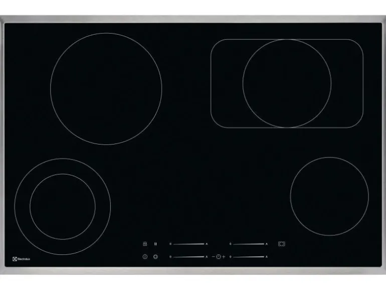 Electrolux Glaskeramik-Kochfeld GK78TSCN Aufliegend