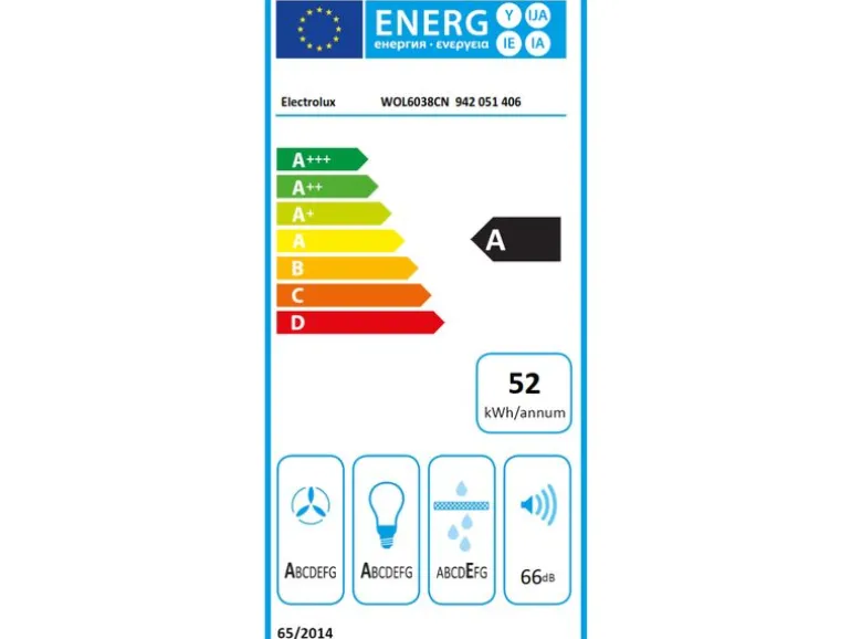 Electrolux Wandhaube WOL6038CN 3 + intensiv Stufen