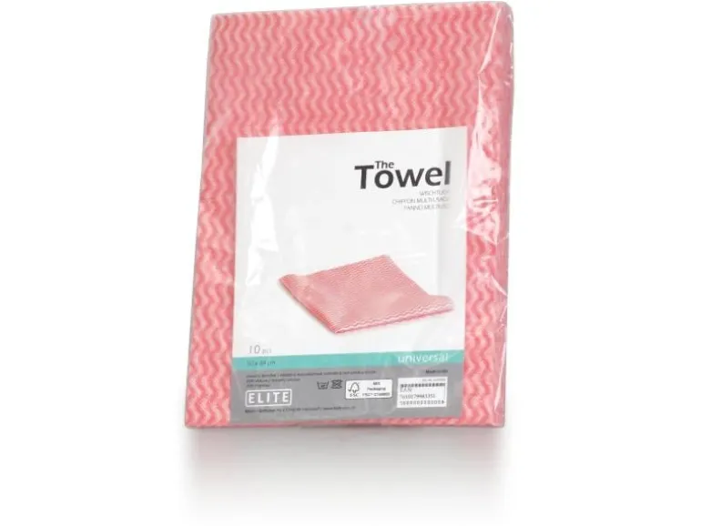 Elite Allzwecktuch 10 Stück, Rosa
