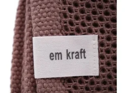 EmKraft Putztuchset Baumwolle 3 Stück, Braun/Beige