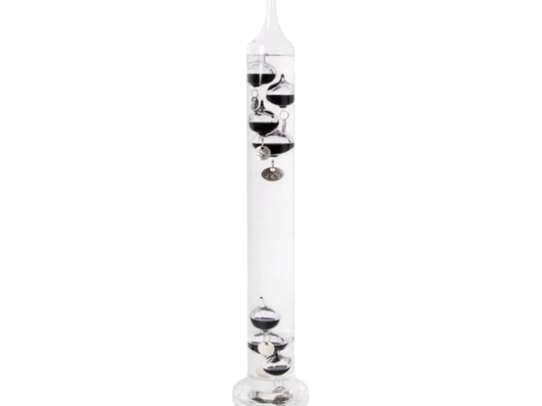 Esschert Design Galileo-Thermometer Glas 7.9 x 7.9 x 39.6 cm