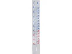 Esschert Design TH9 Metall Glas Kerosin 12 x 1.9 x 90 cm Weiss