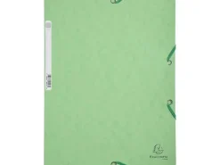 Exacompta Gummibandmappe A4 Hellgrün, 250 Blatt