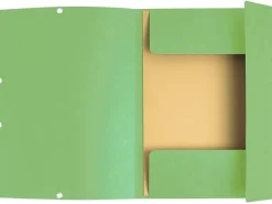 Exacompta Gummibandmappe A4 Hellgrün, 250 Blatt