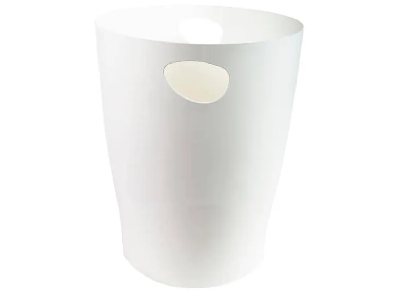 Exacompta Papierkorb Ecobin 15 l, Weiss