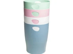 Exacompta Papierkorb Ecobin AutentiK, 15 l, Bonbonrosa