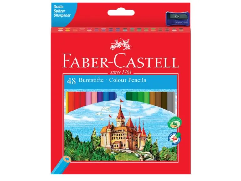 Faber-Castell Farbstifte Classic Colour 48er Karton