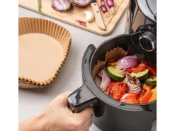Fackelmann Backpapier Airfryer, Ø 20 cm, 40 Stück