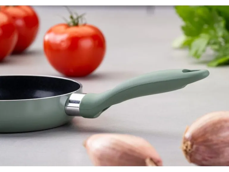 Fackelmann Bratpfanne MiniCooking 12 cm, Graugrün