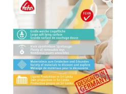fehn 3-D-Activity-Decke Flamingo, Rose