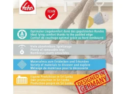fehn Krabbeldecke 3-D-Activity-Nest Otter