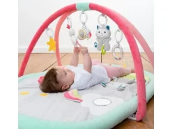 fehn Krabbeldecke mit Spielbogen Aiko & Yuki