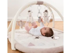 fehn Krabbeldecke mit Spielbogen Lama Peru