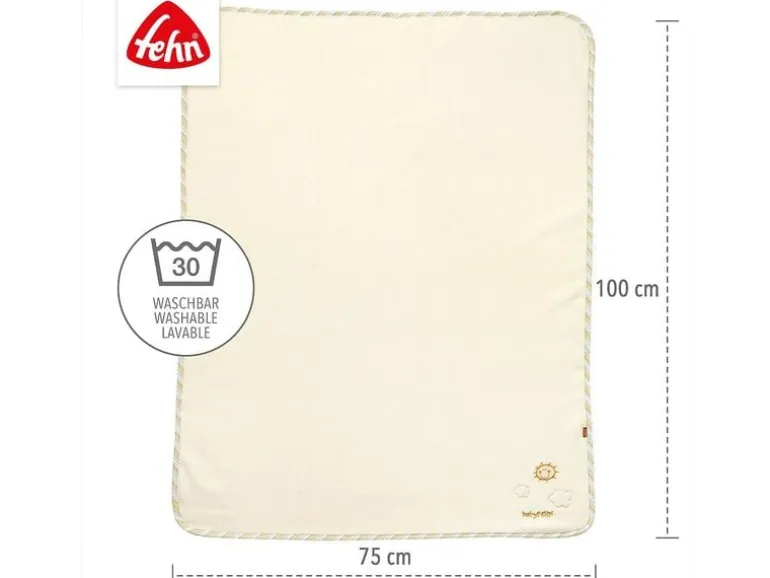 fehn Kuscheldecke Schaf Classic Stars