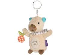 fehn Schlüsselanhänger Capybara, Beige / Braun, 13 cm