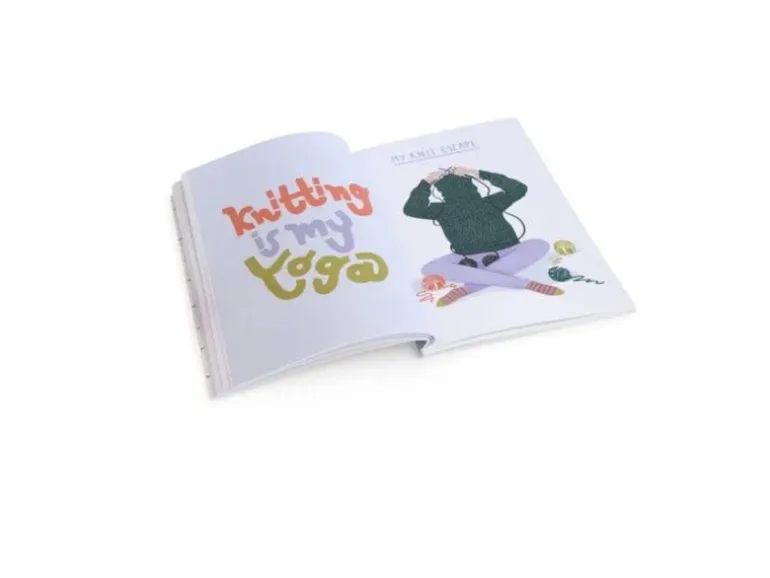 Fidea Design Stricknotizen 72 Seiten, A5