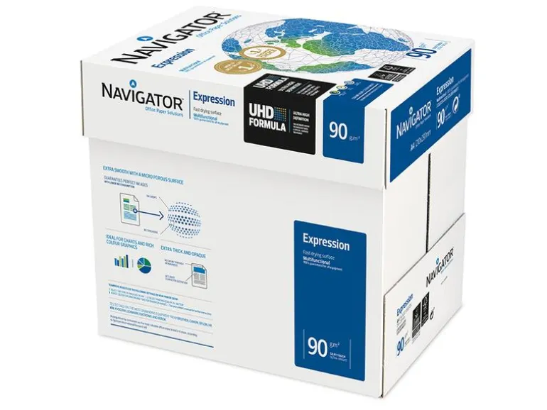 Fischer Papier Kopierpapier Navigator Expression A4 90 g/m², 2500 Blatt