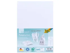 Folia Fotokarton A4, 300 g/m², 50 Blatt, Weiss