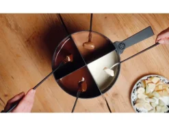 4Fondue Fondue-Caquelon Rot