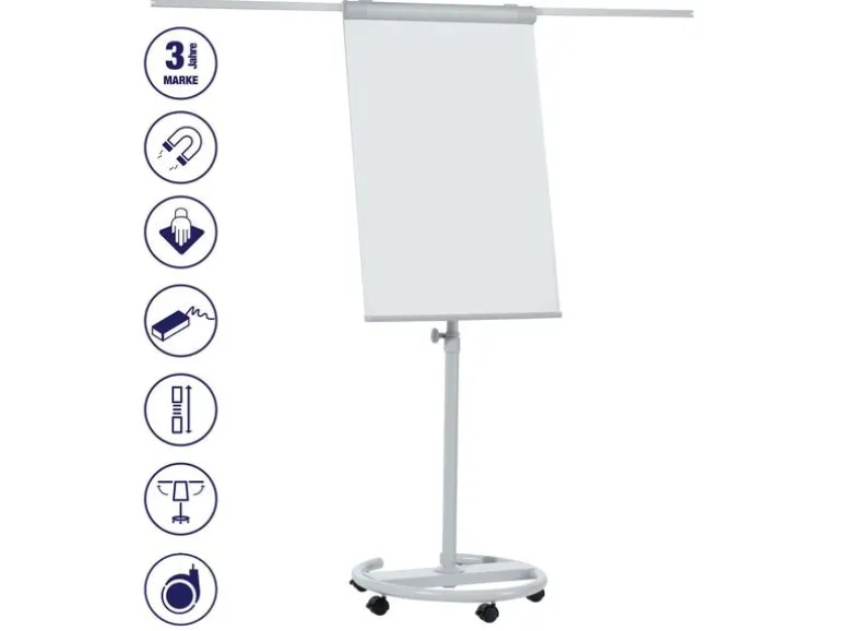 Franken Flipchart Eco Mobil 68 cm x 105 cm