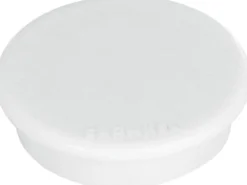 Franken Haftmagnet Magnet rund Ø 13 mm, 10 Stück, Weiss