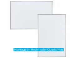 Franken Magnethaftendes Whiteboard X-tra!Line 90 cm x 120 cm, Weiss