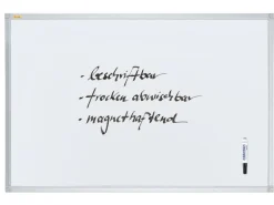 Franken Magnethaftendes Whiteboard X-tra!Line 90 cm x 120 cm, Weiss