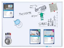 Franken Magnethaftendes Whiteboard X-tra!Line 90 cm x 120 cm, Weiss