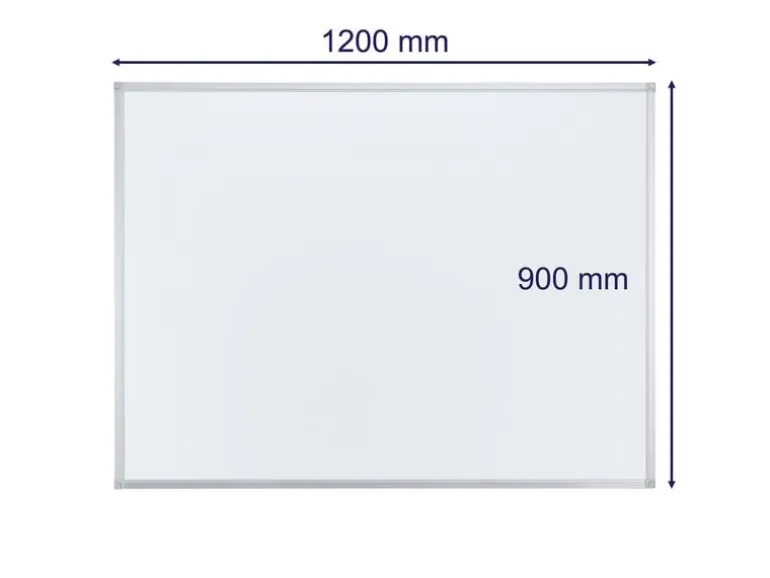 Franken Magnethaftendes Whiteboard X-tra!Line 90 cm x 120 cm, Weiss