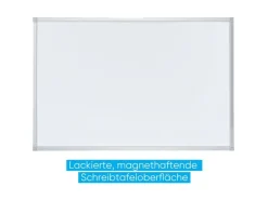 Franken Magnethaftendes Whiteboard X-tra!Line 60 cm x 90 cm, Weiss
