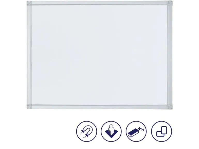 Franken Magnethaftendes Whiteboard X-tra!Line 60 cm x 90 cm, Weiss