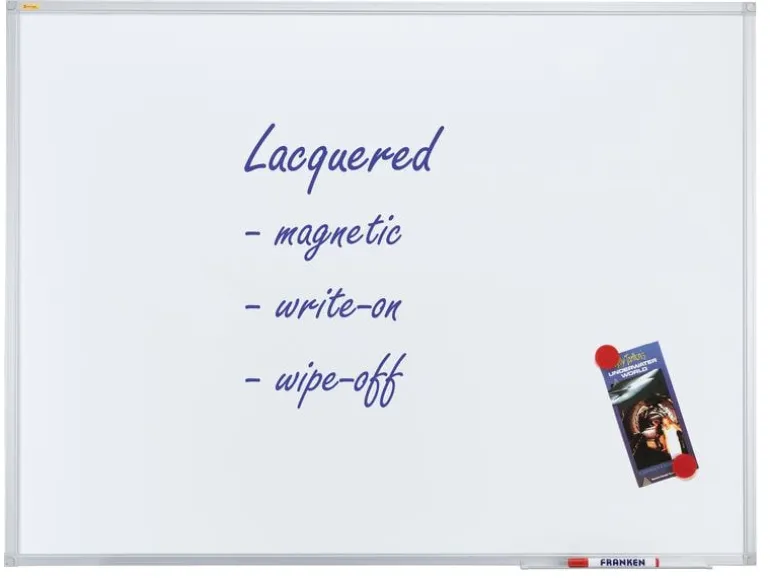 Franken Magnethaftendes Whiteboard X-tra!Line 45 cm x 60 cm, Weiss
