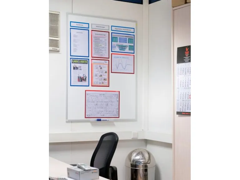 Franken Magnethaftendes Whiteboard X-tra!Line 45 cm x 60 cm, Weiss