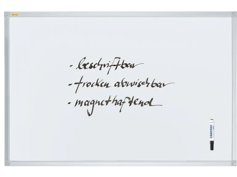 Franken Magnethaftendes Whiteboard X-tra!Line 100 cm x 200 cm, Weiss