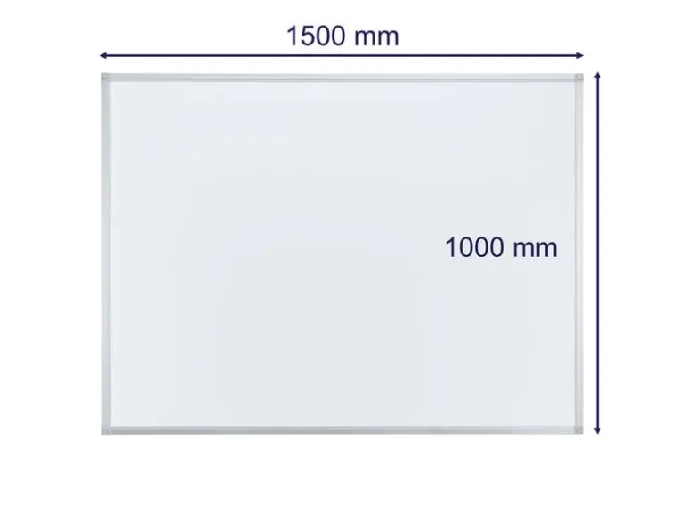 Franken Magnethaftendes Whiteboard X-tra!Line 100 cm x 150 cm, Weiss