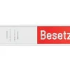 Franken Türschild Frei - Besetzt 10.2 cm x 2.7 cm
