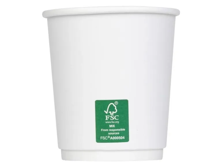FURBER Einweg-Kaffeebecher 200 ml, 50 Stück