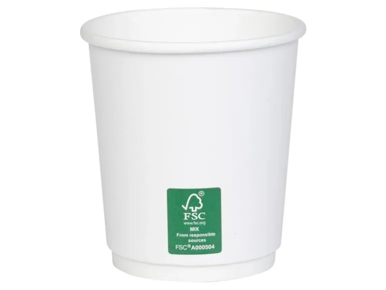 FURBER Einweg-Kaffeebecher 200 ml, 50 Stück