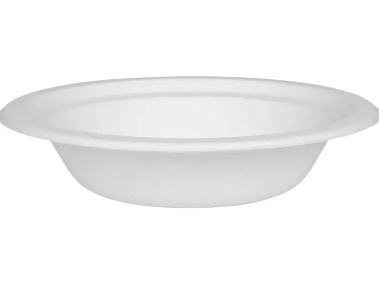 FURBER Einweg-Schale Ø 18 cm, 50 Stück, Weiss