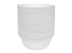 FURBER Einweg-Schale Ø 17.5 cm, 50 Stück, Weiss