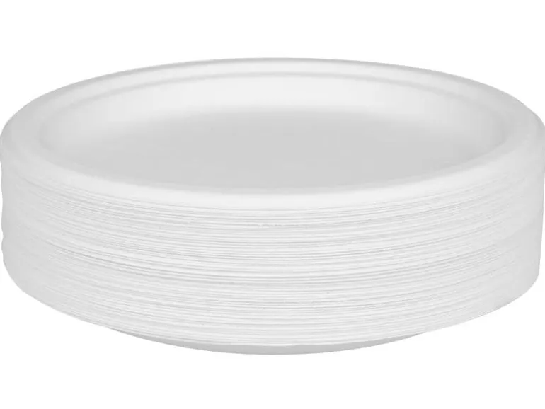 FURBER Einwegteller Ø 22.5 cm, 50 Stück, Weiss