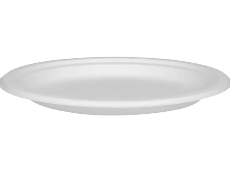 FURBER Einwegteller Ø 22.5 cm, 50 Stück, Weiss