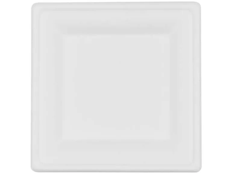 FURBER Einwegteller 20 cm, 50 Stück, Weiss