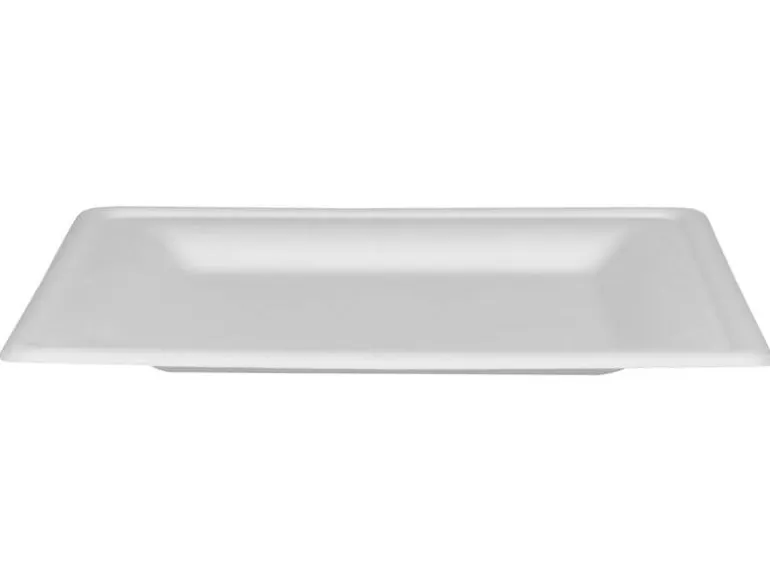 FURBER Einwegteller 20 cm, 50 Stück, Weiss