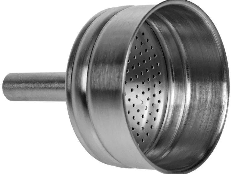 FURBER Espressokocher Chicchi 4 Tassen, Silber