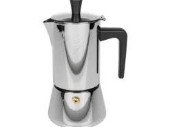 FURBER Espressokocher Chicchi 4 Tassen, Silber