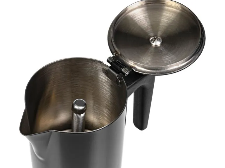 FURBER Espressokocher Chicchi 4 Tassen, Schwarz