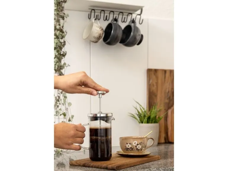 FURBER Kaffeebereiter 1 l, Transparent/Schwarz