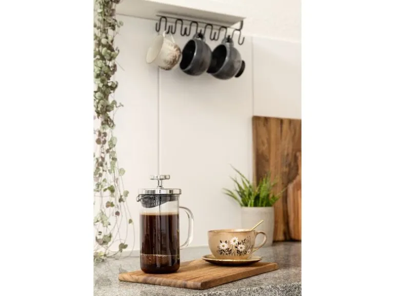 FURBER Kaffeebereiter 1 l, Transparent/Schwarz