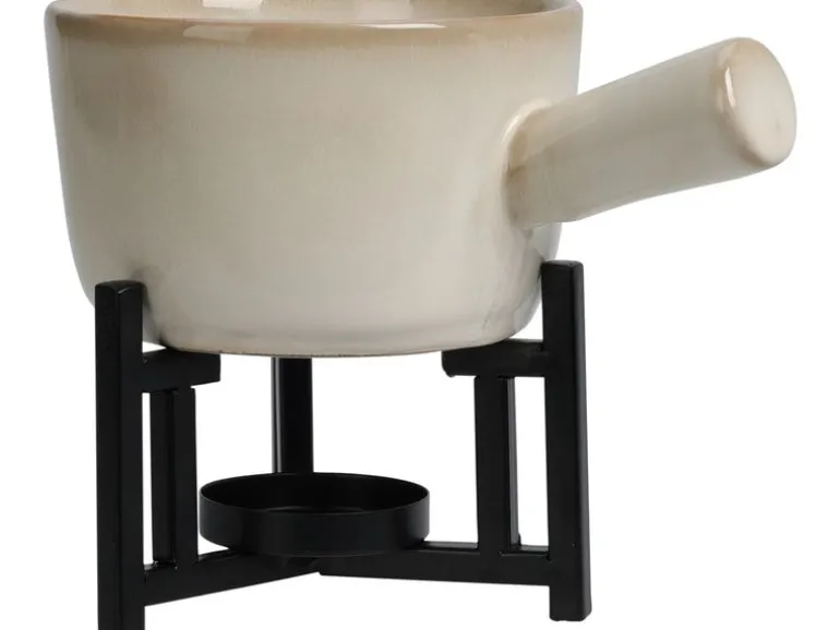 FURBER Käsefondue-Set 4 Teile, Beige
